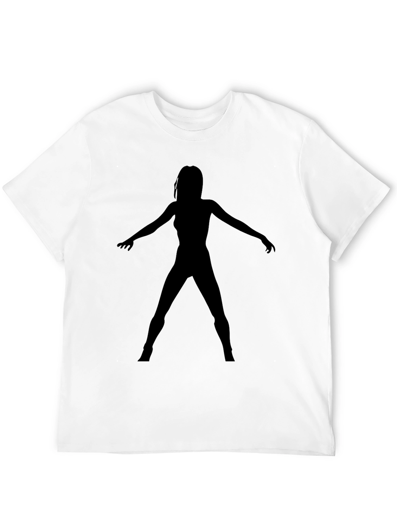 Silhouette Graphic Black T-Shirt