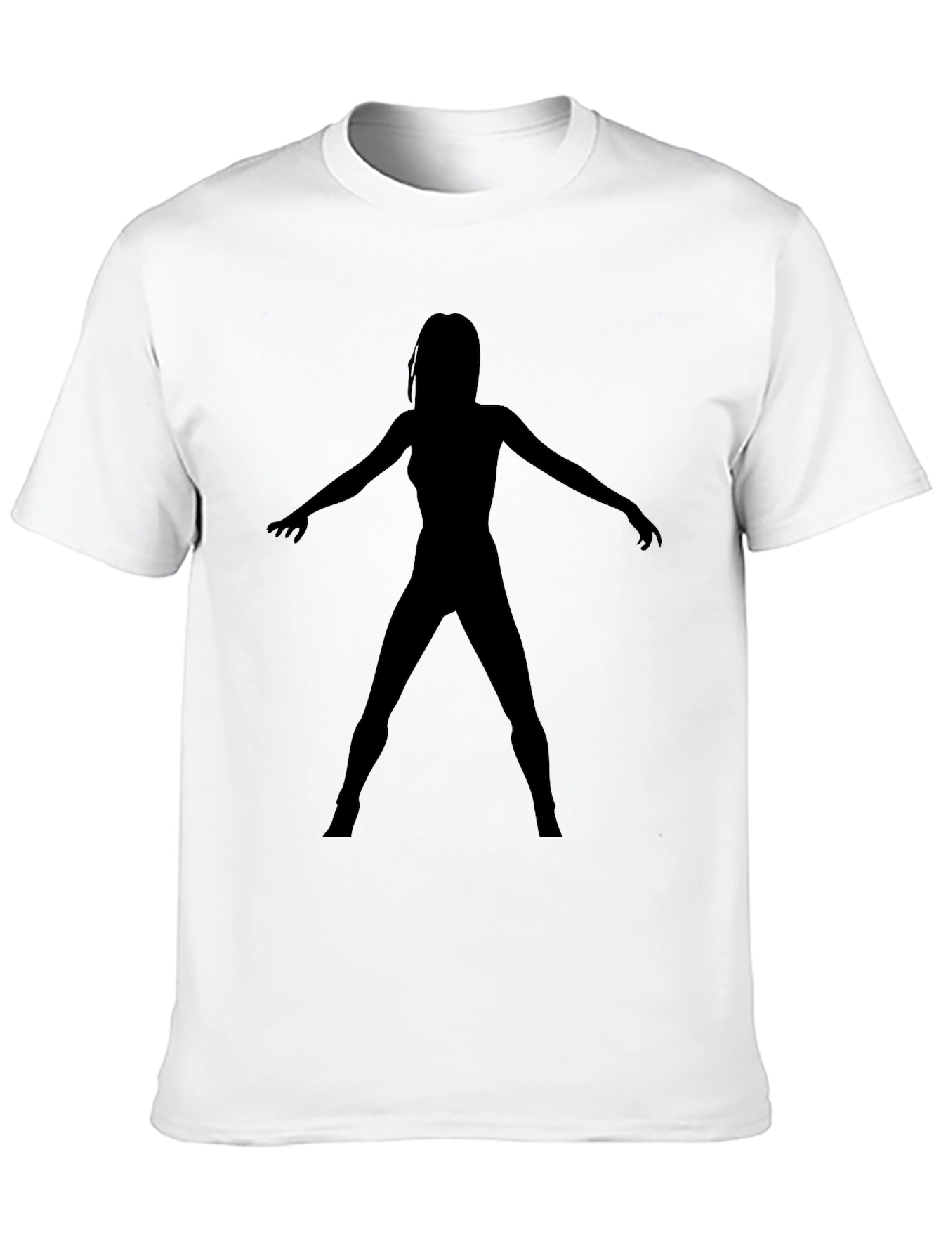 Silhouette Graphic Black T-Shirt