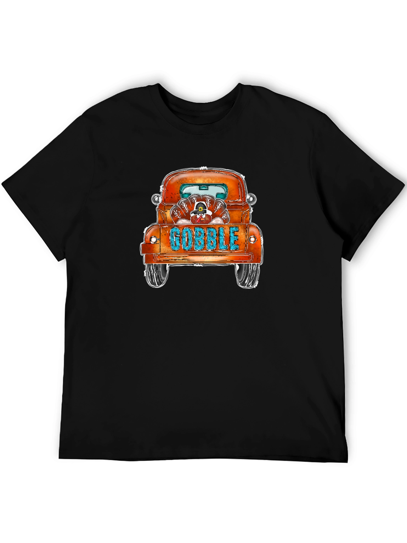 Thanksgiving Turkey Truck T-Shirt