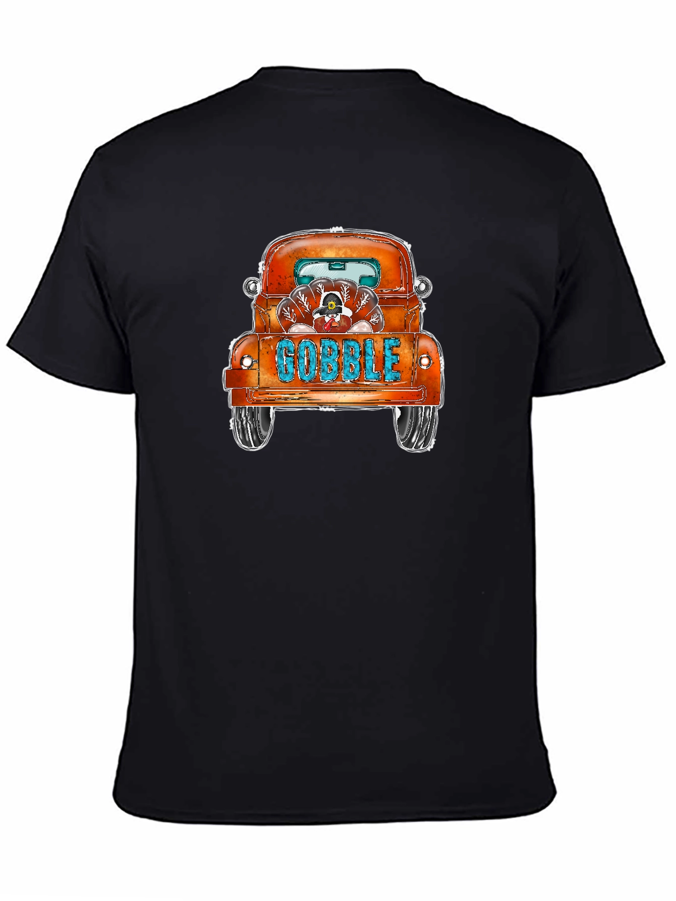 Thanksgiving Turkey Truck T-Shirt