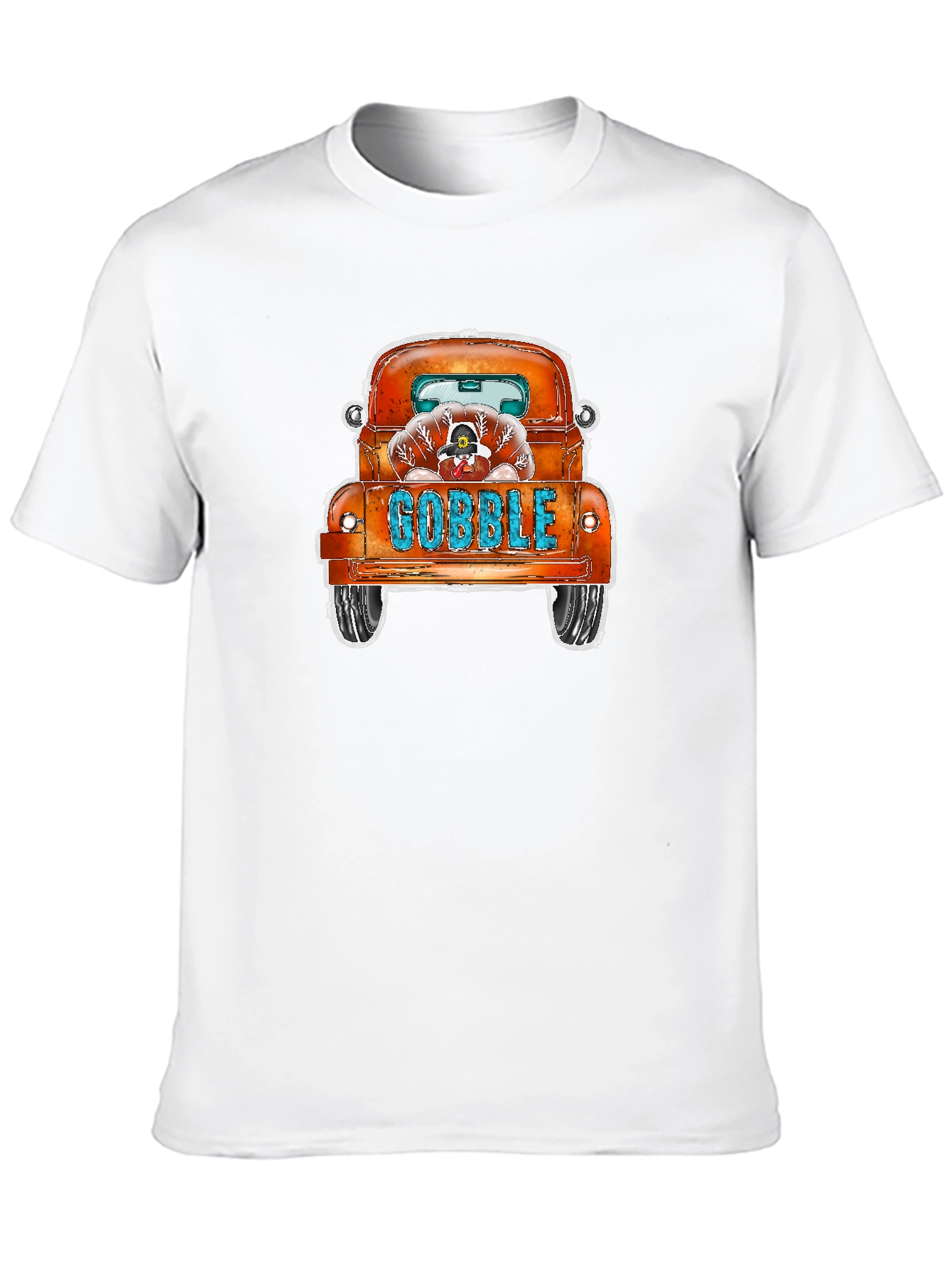 Thanksgiving Turkey Truck T-Shirt