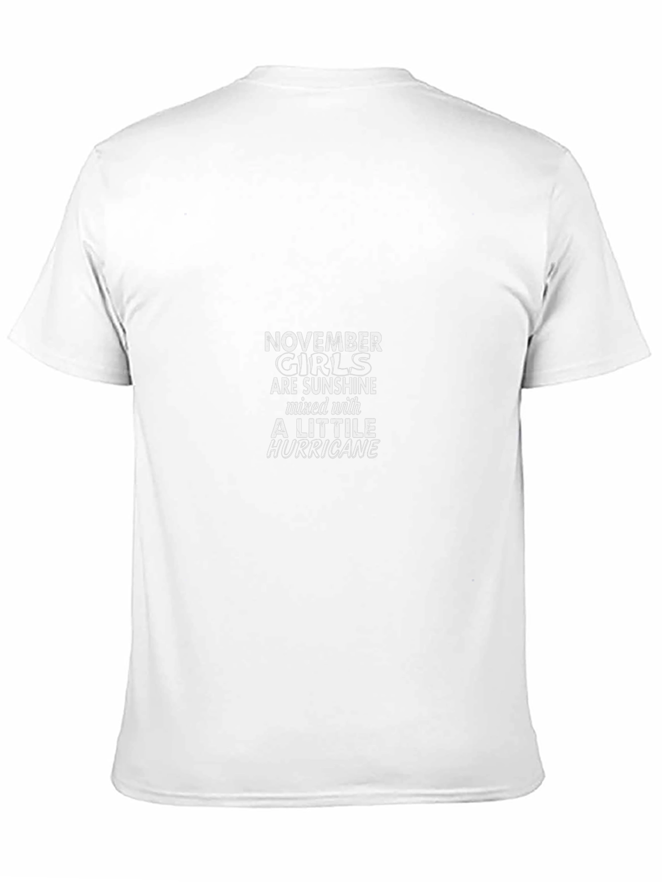 November Girls Sunshine Hurricane Black Tee