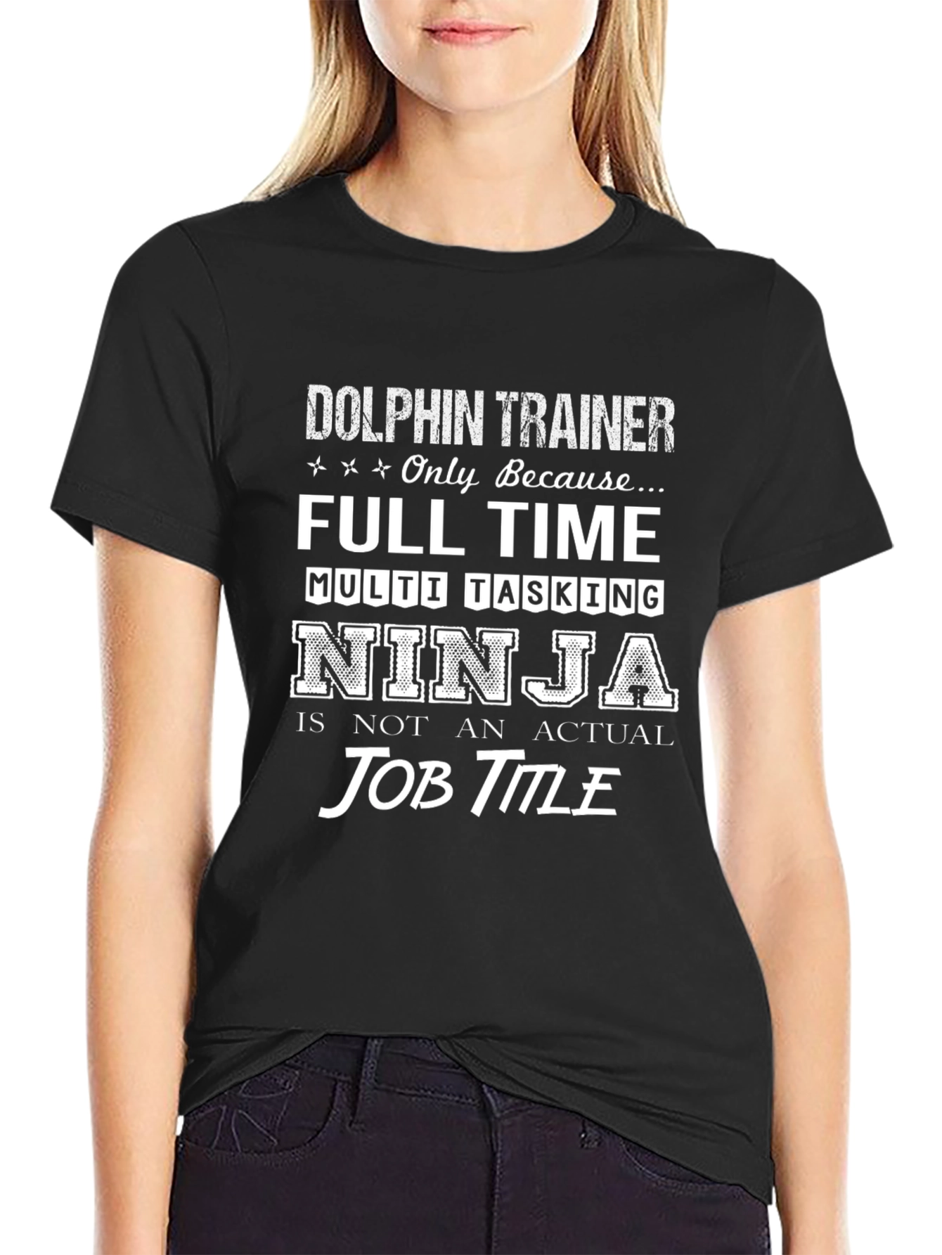 Dolphin Trainer Ninja T-Shirt