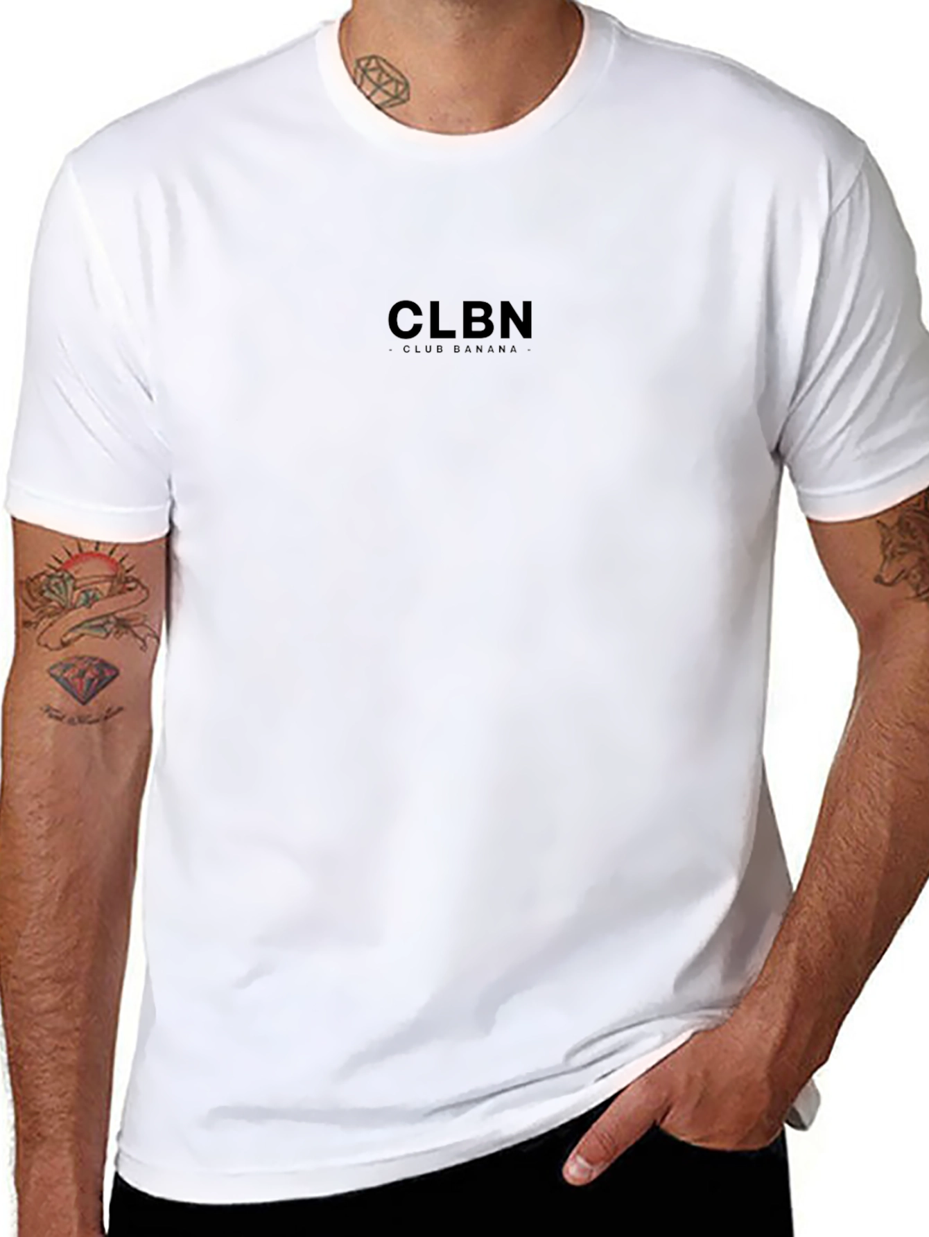 CLBN Club Banana Black Graphic Tee