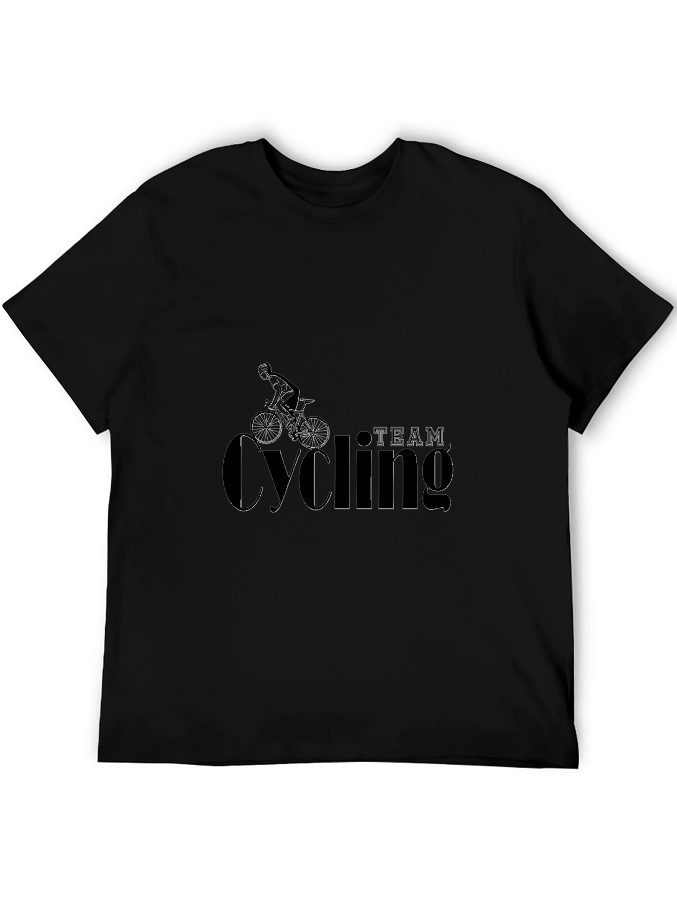 Team Cycling Black Graphic Tee