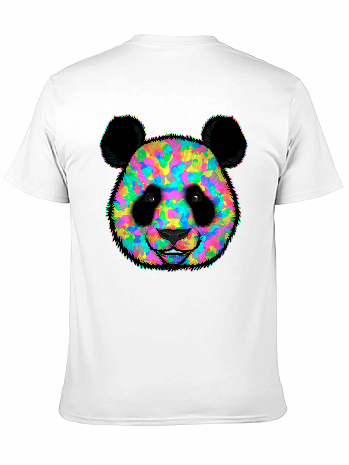 Vibrant Panda Graphic T-Shirt