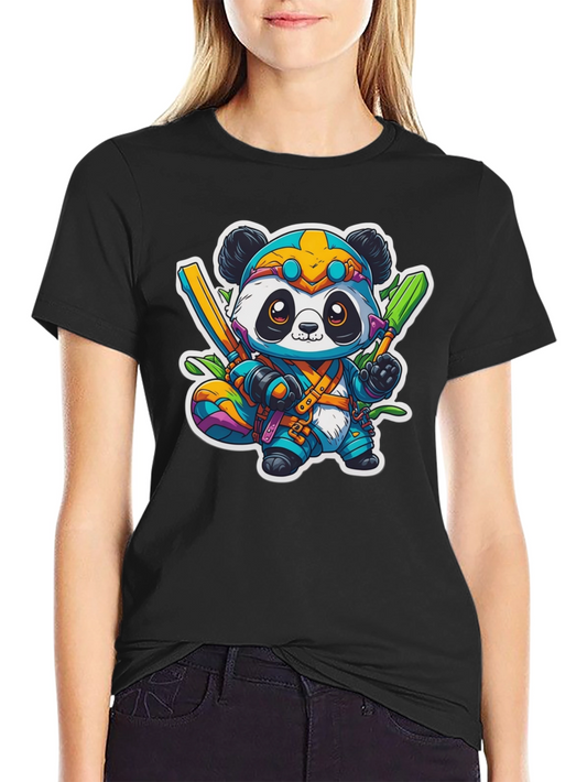 Cool Panda Ninja T-Shirt