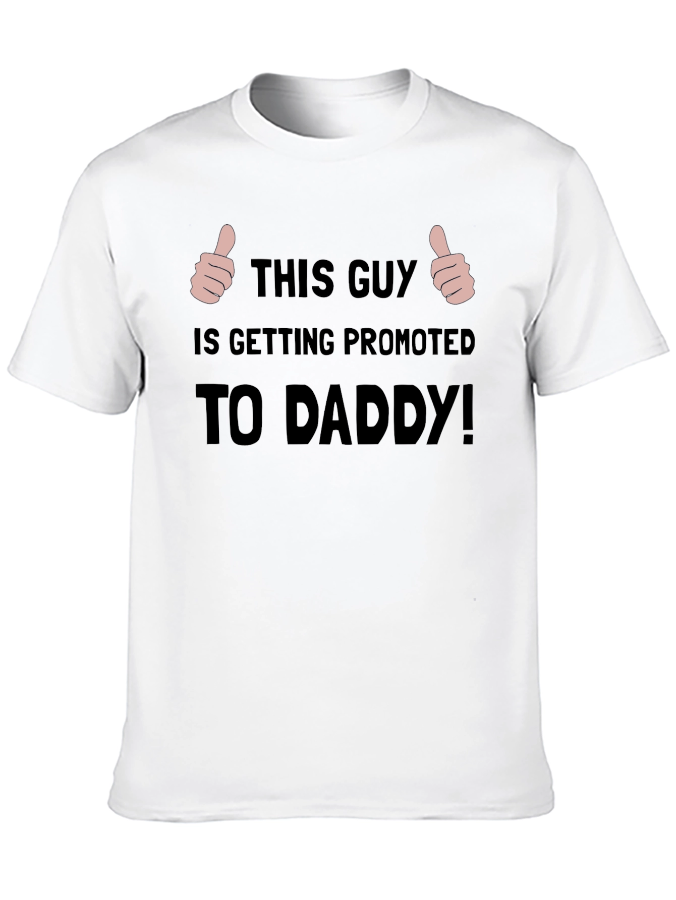 Promoted to Daddy T-Shirt - New Dad Announcement