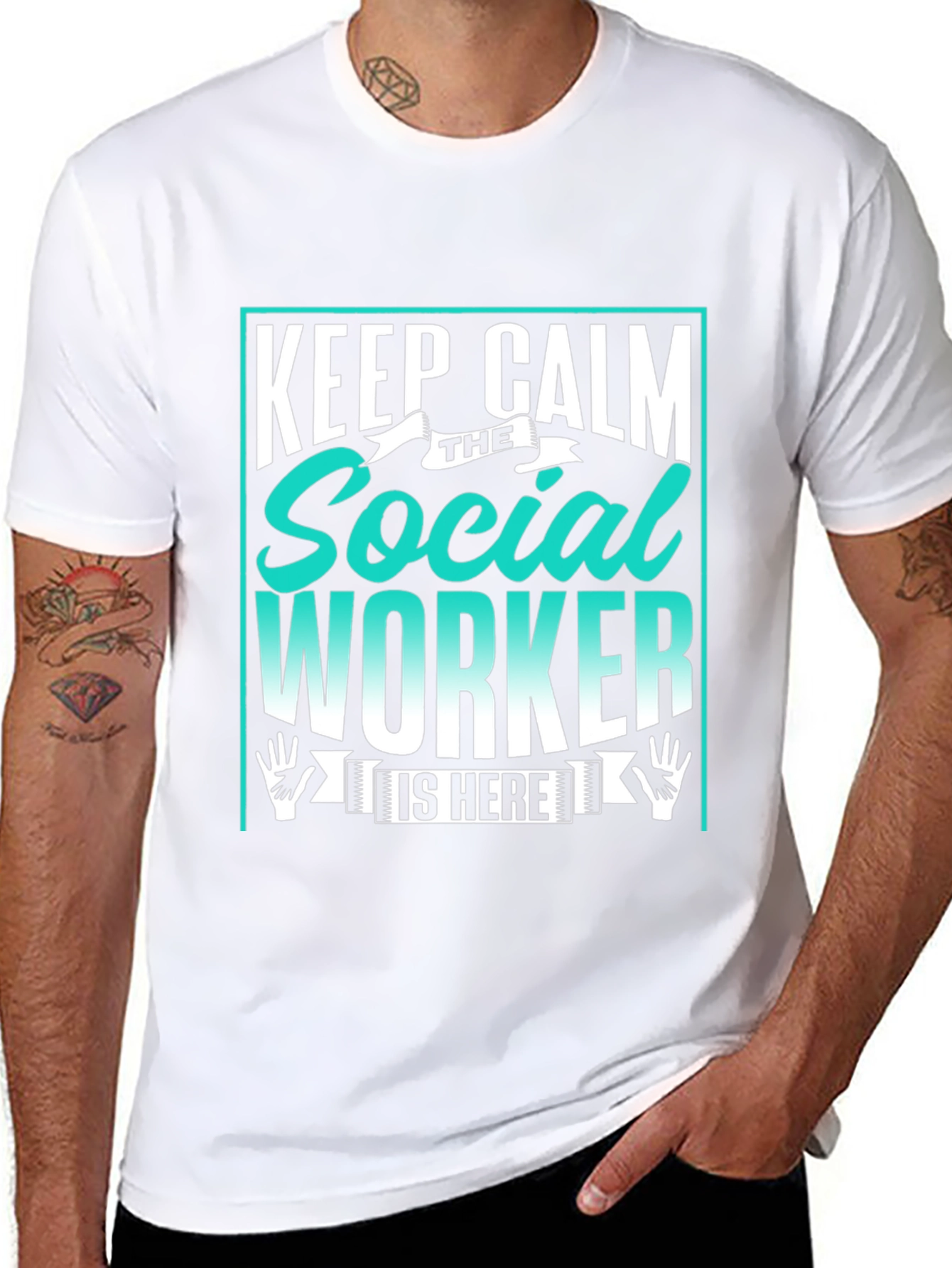 Keep Calm Social Worker T-Shirt