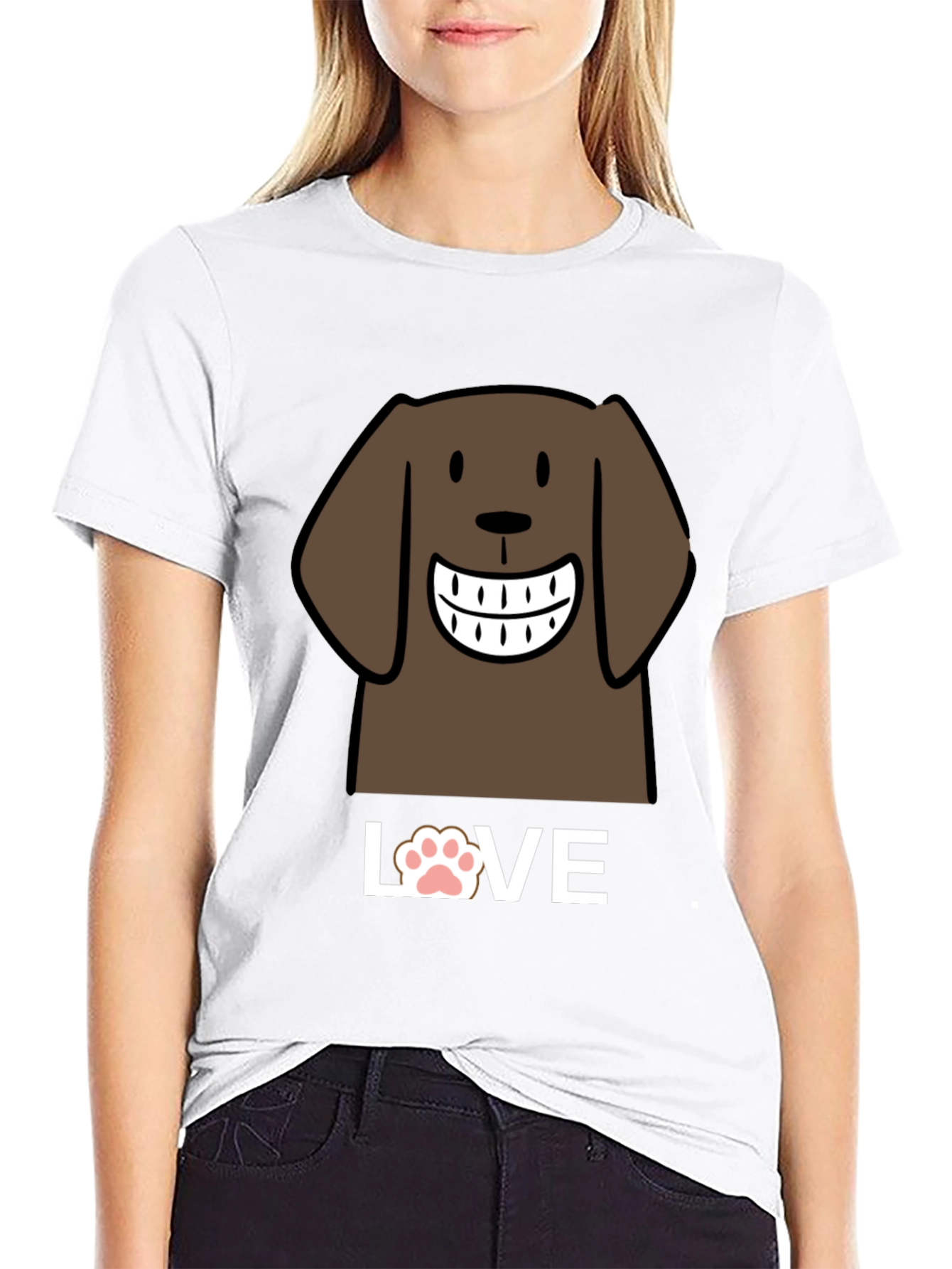 Dog Love T-Shirt - Cute Canine Design