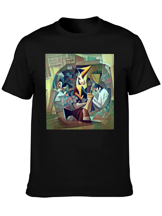 Abstract Art Graphic T-Shirt Unique Design