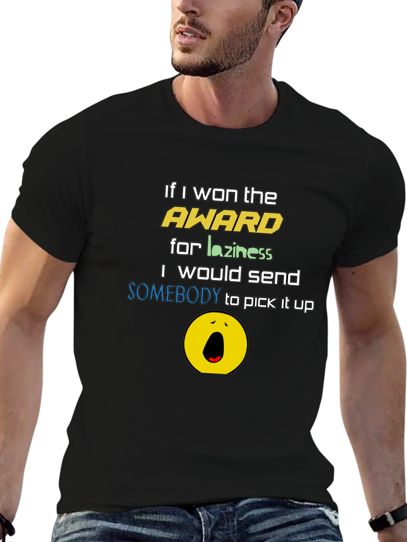 Funny Laziness Award T-Shirt