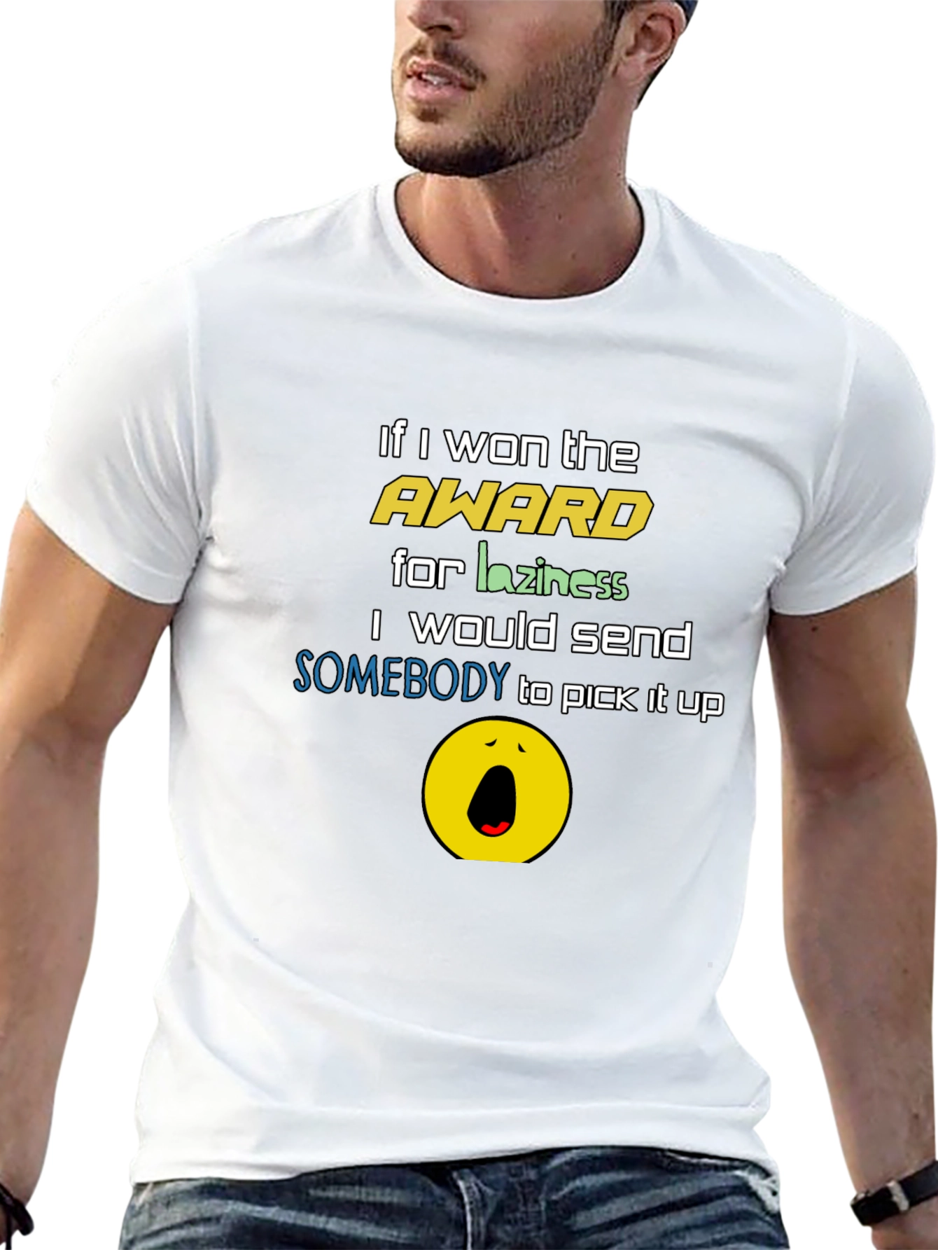 Funny Laziness Award T-Shirt