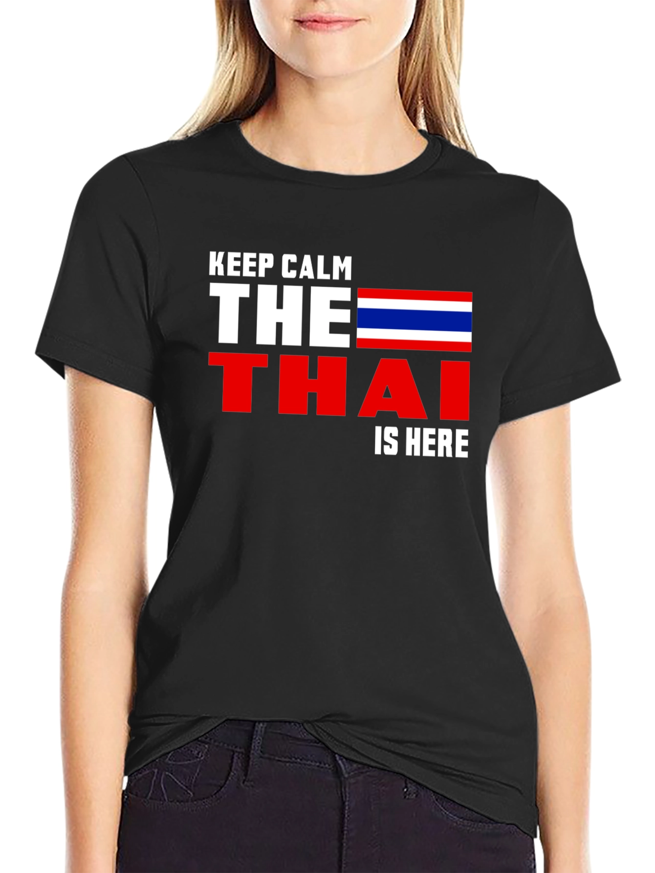 Keep Calm Thai Flag T-Shirt