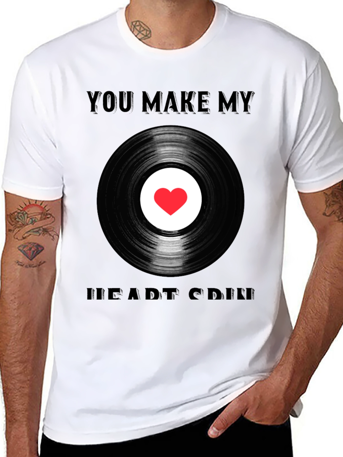 You Make My Heart Spin T-Shirt