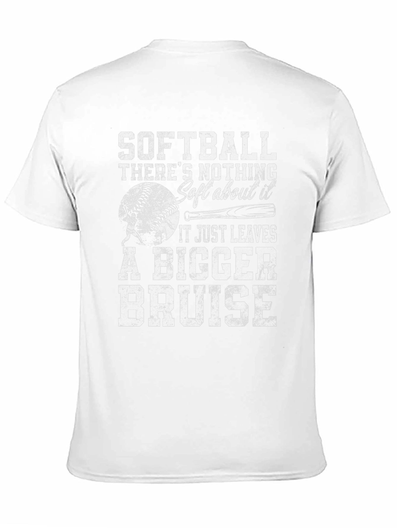 Softball Bigger Bruise Graphic T-Shirt