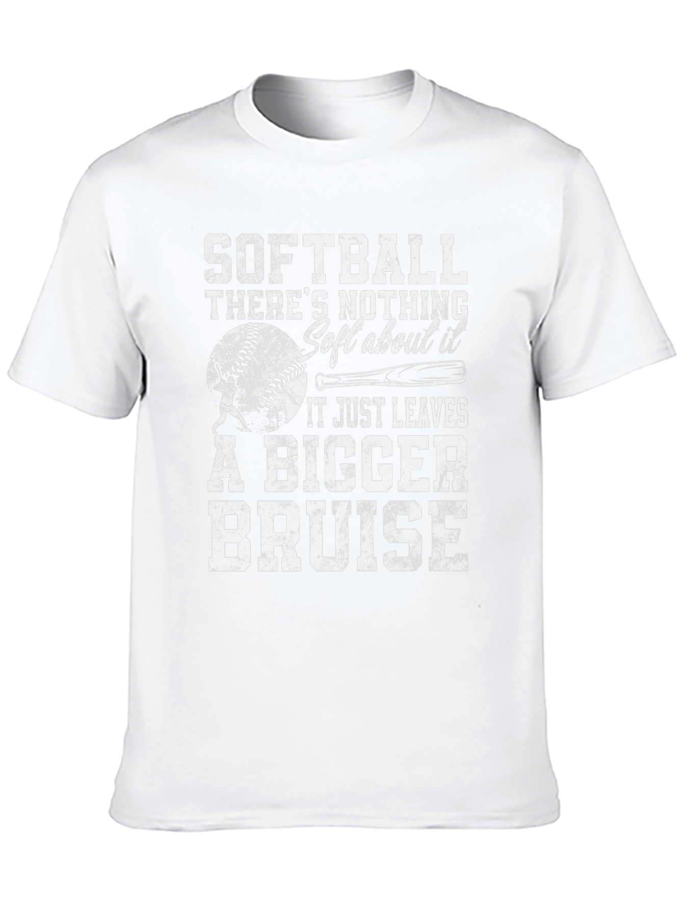 Softball Bigger Bruise Graphic T-Shirt