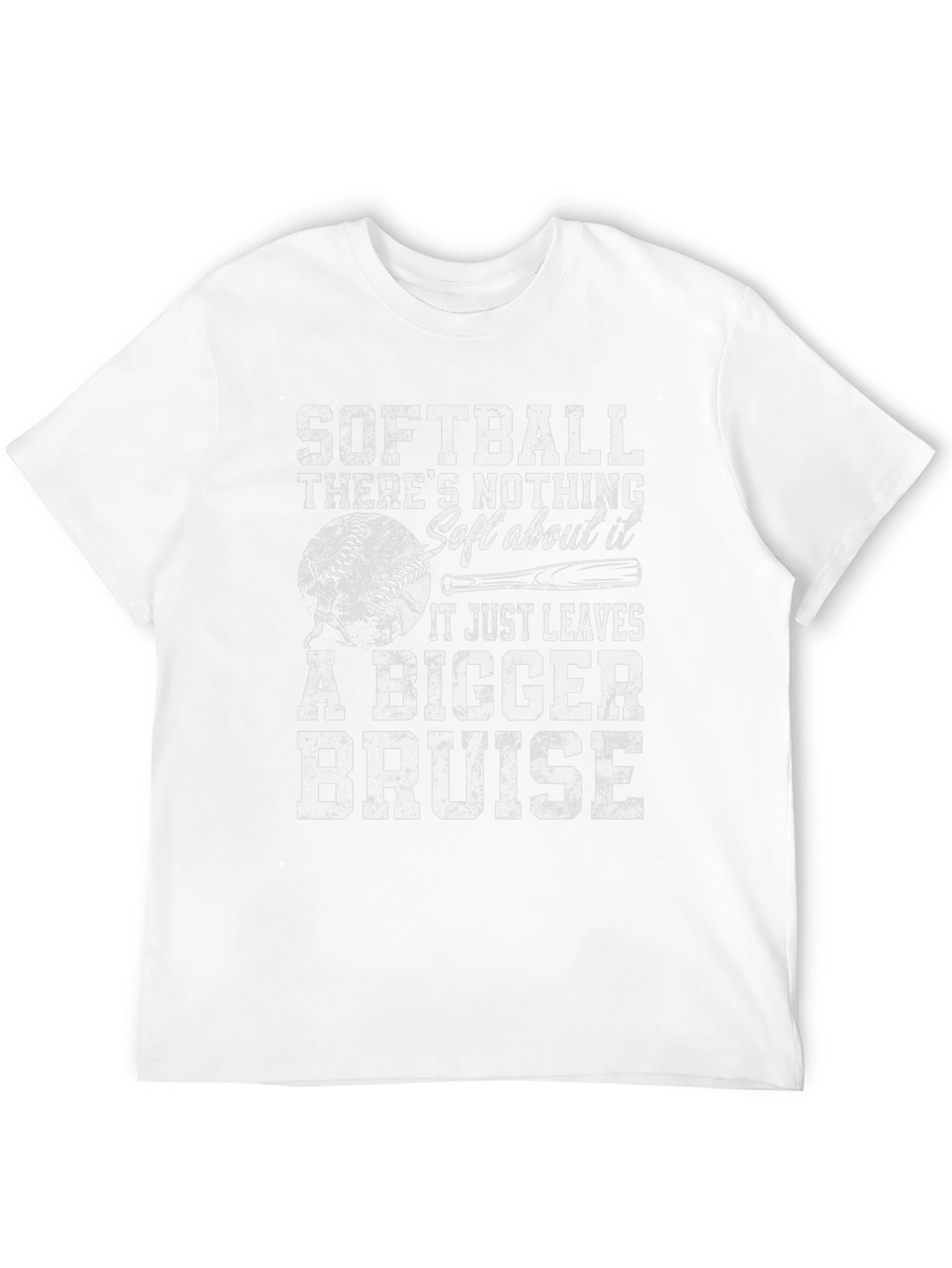 Softball Bigger Bruise Graphic T-Shirt