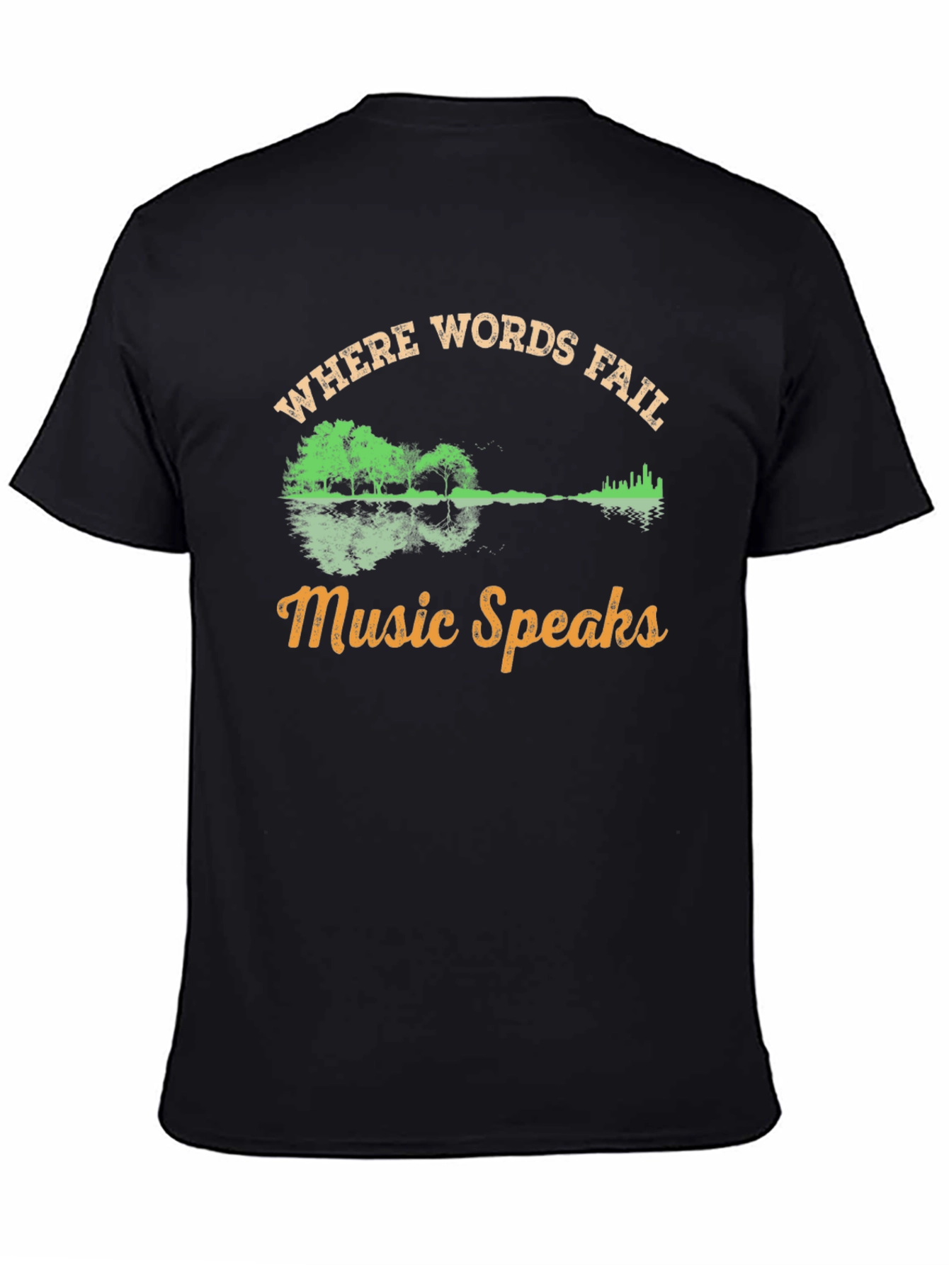 Music Speaks Graphic Tee