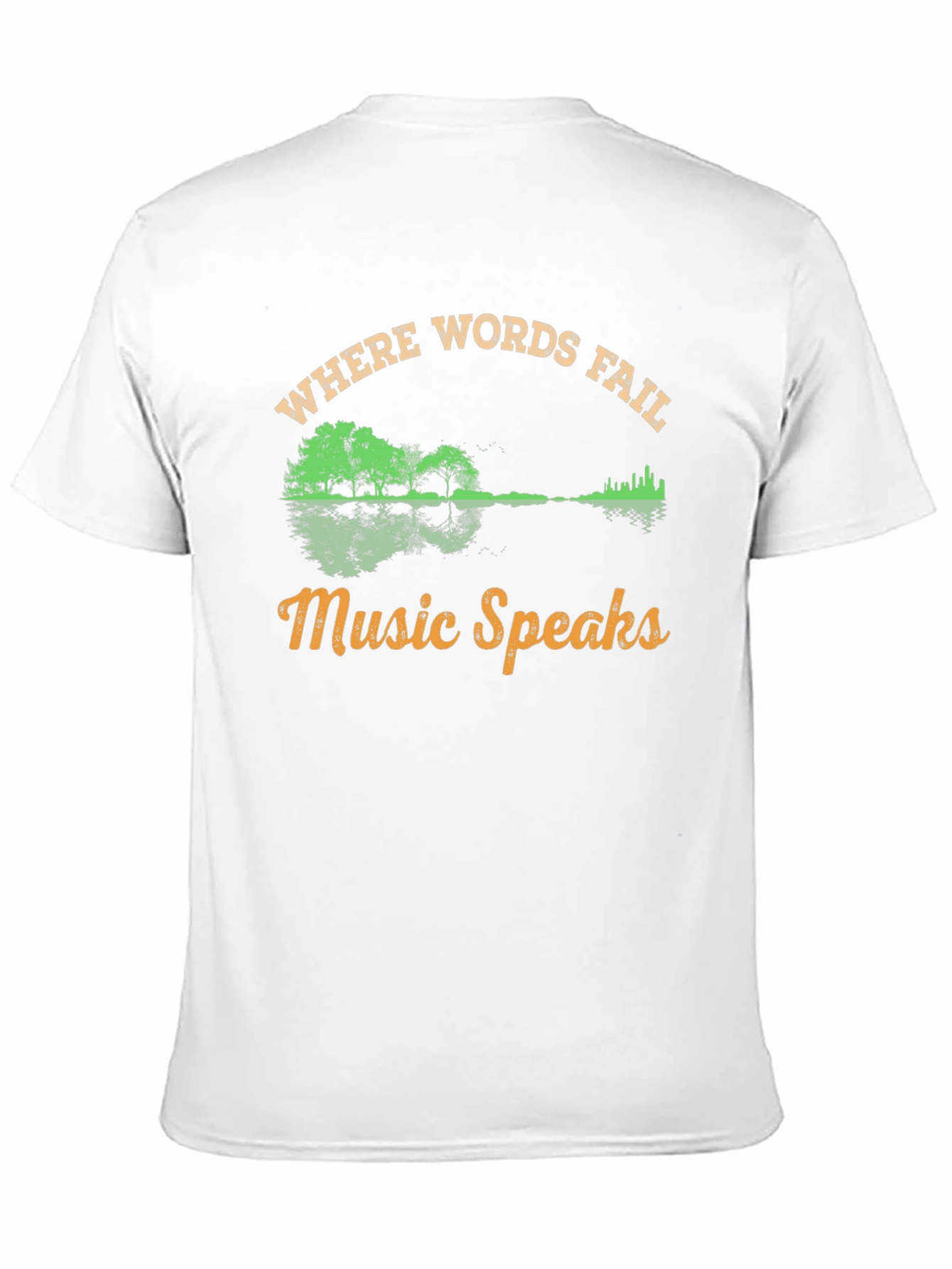 Music Speaks Graphic Tee