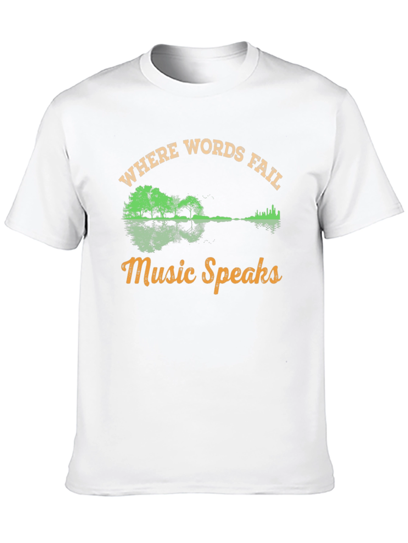 Music Speaks Graphic Tee