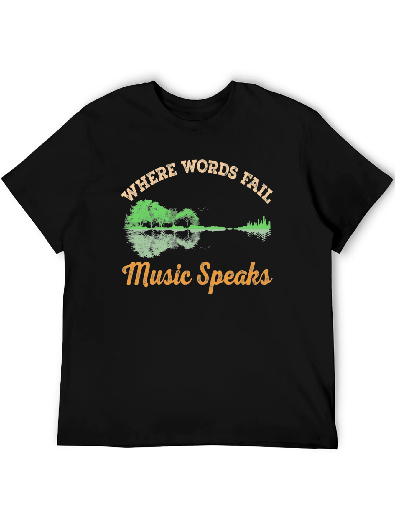 Music Speaks Graphic Tee