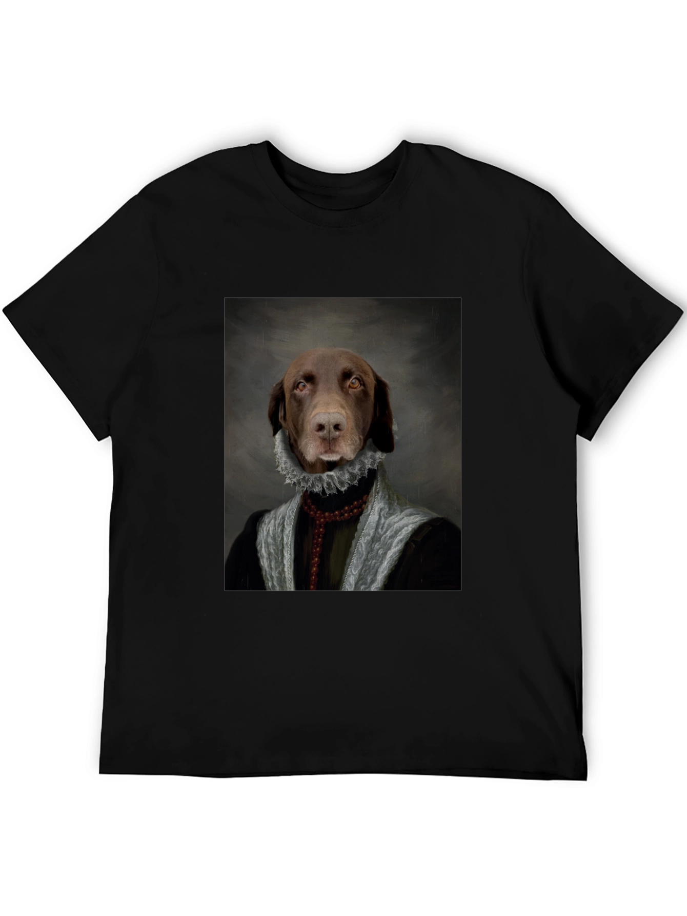 Dog Renaissance Portrait T-Shirt