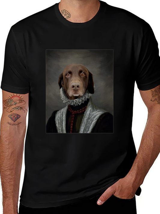 Dog Renaissance Portrait T-Shirt