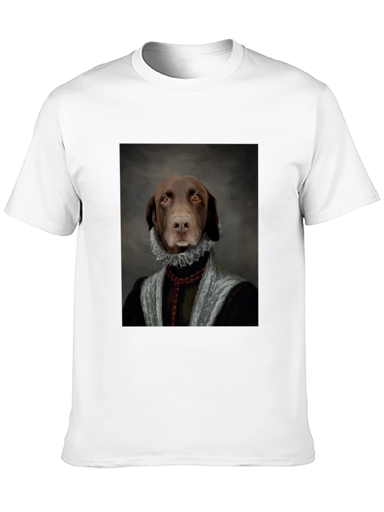 Dog Renaissance Portrait T-Shirt