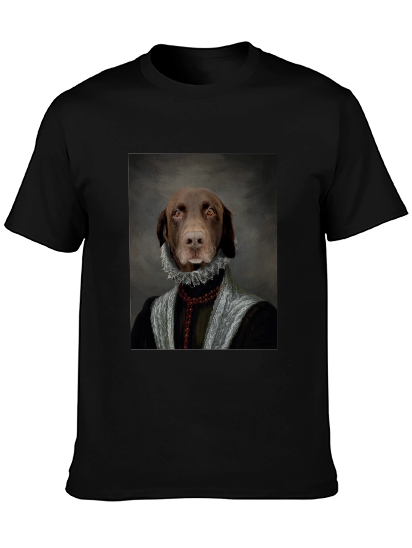 Dog Renaissance Portrait T-Shirt