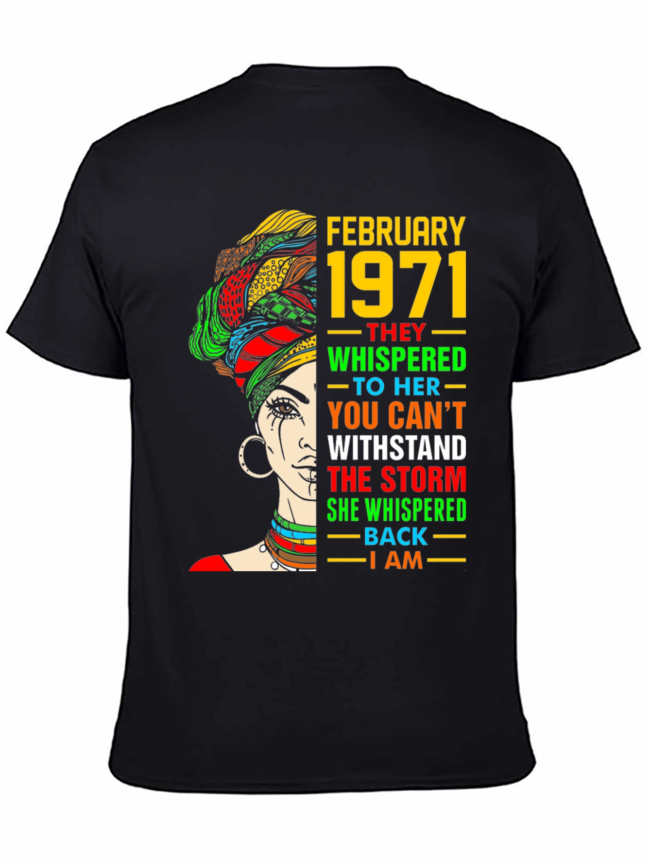 February 1971 Black Pride T-Shirt