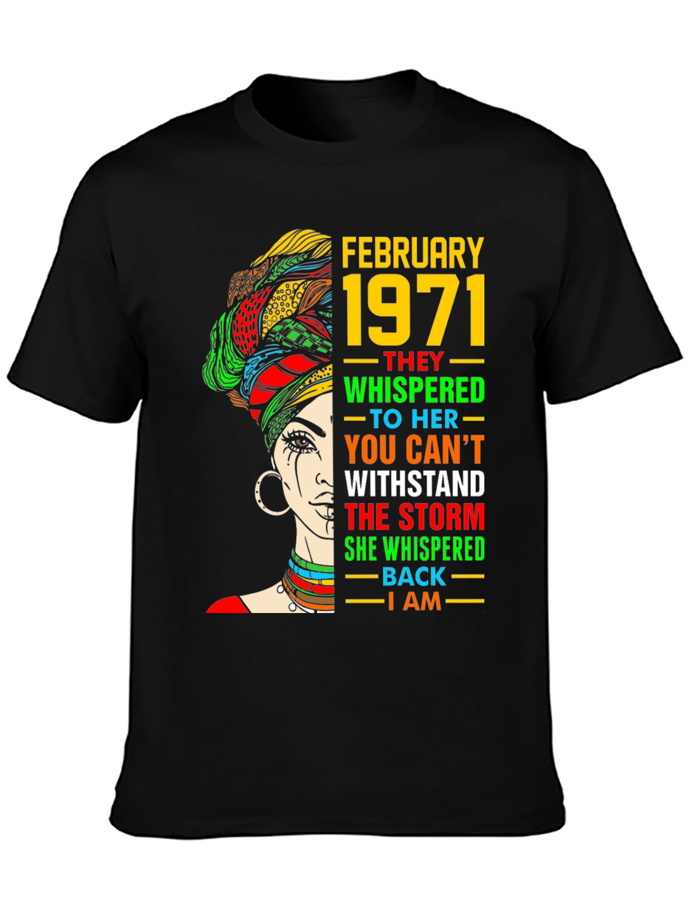 February 1971 Black Pride T-Shirt