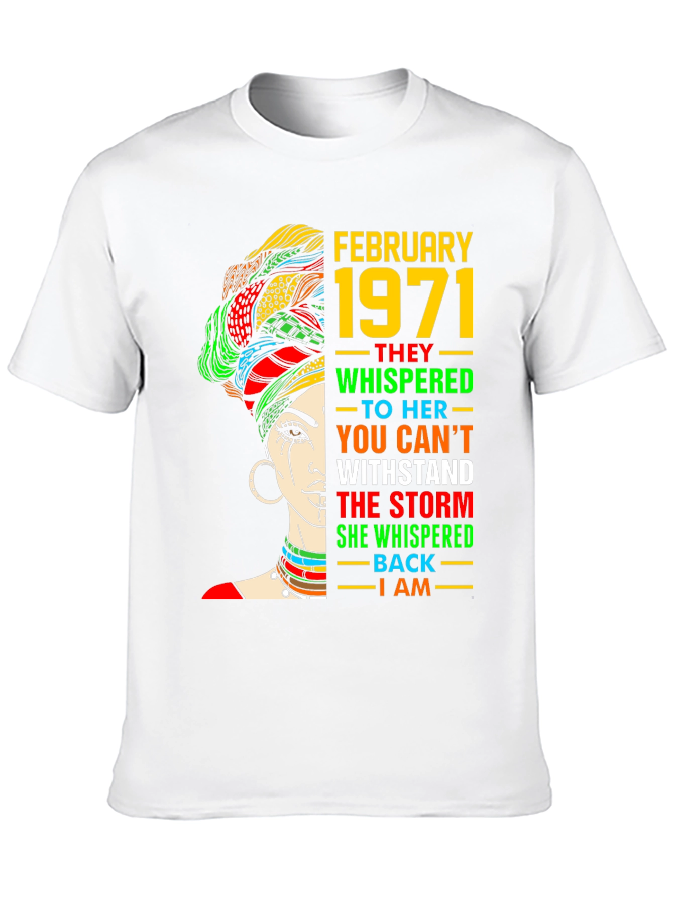 February 1971 Black Pride T-Shirt