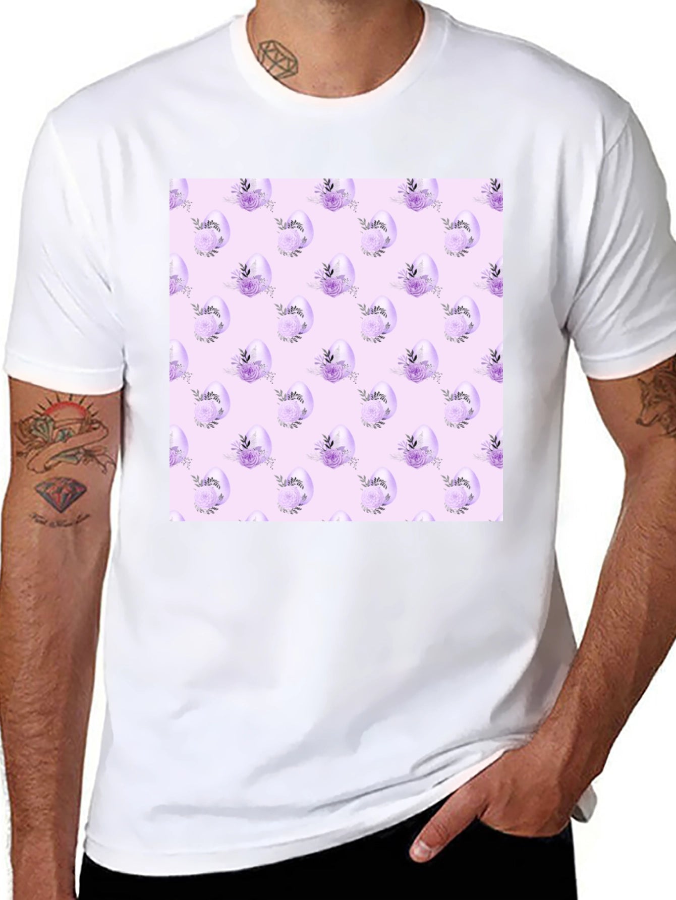 Floral Easter Egg T-Shirt