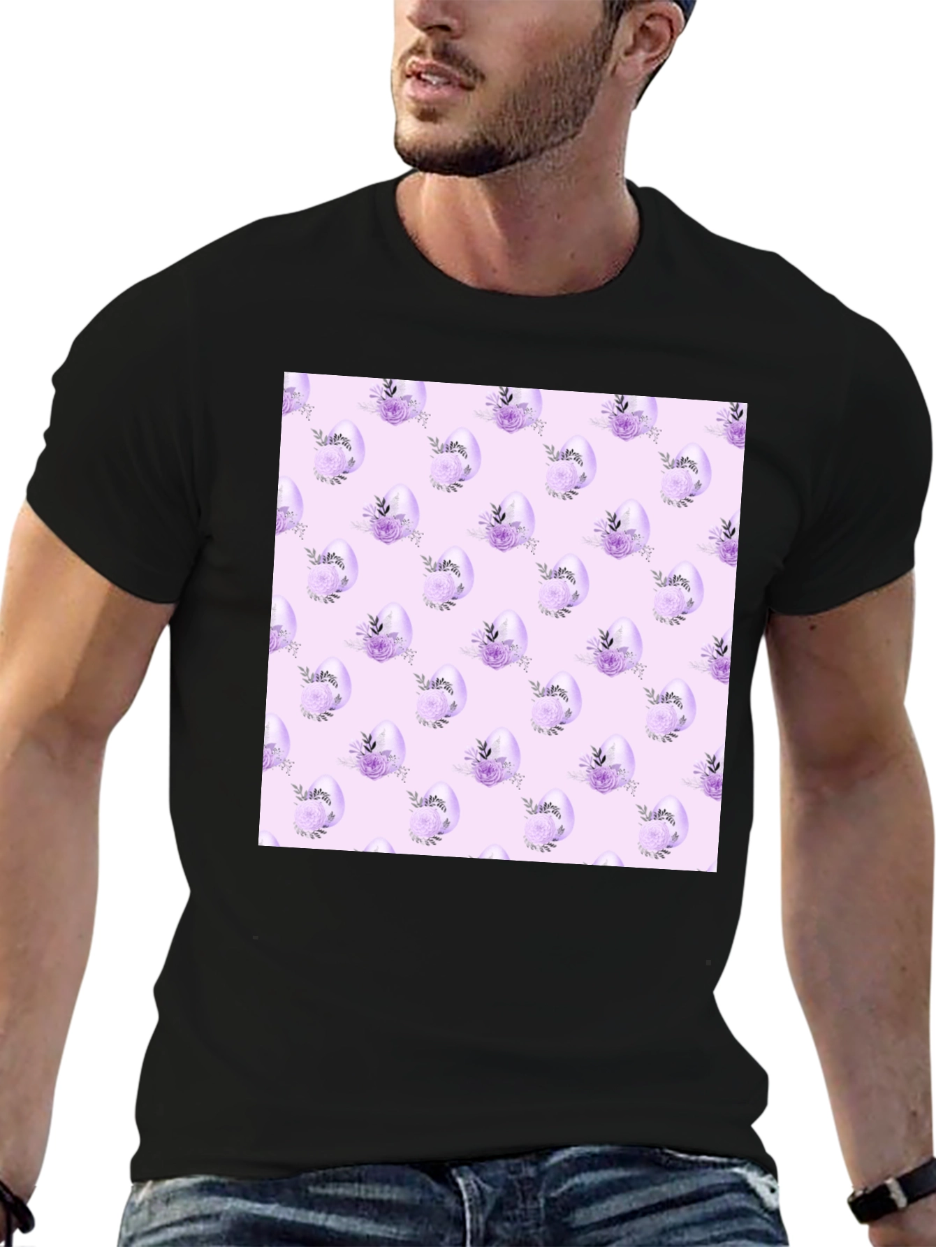 Floral Easter Egg T-Shirt