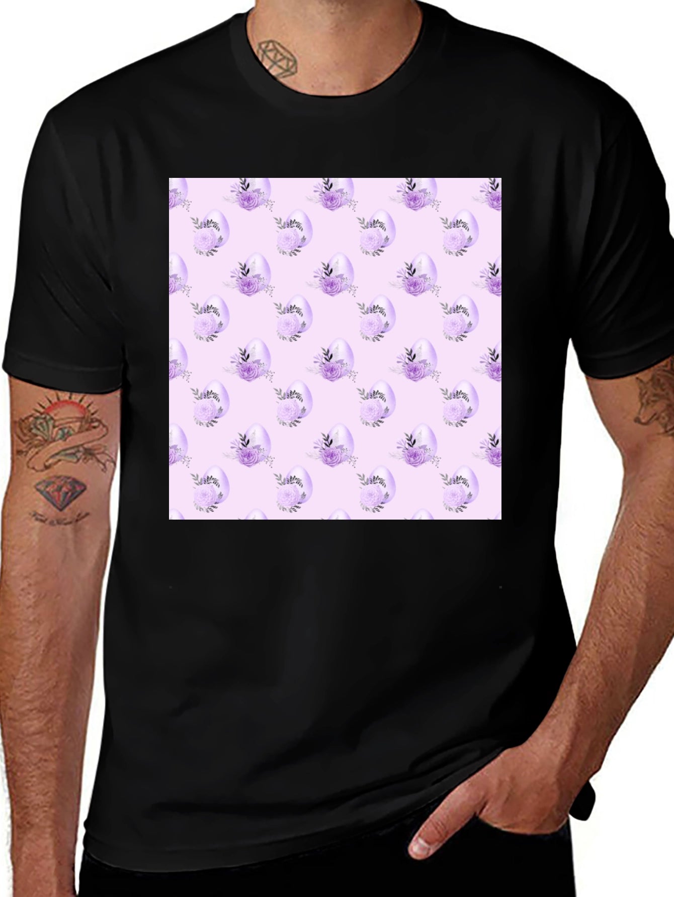 Floral Easter Egg T-Shirt