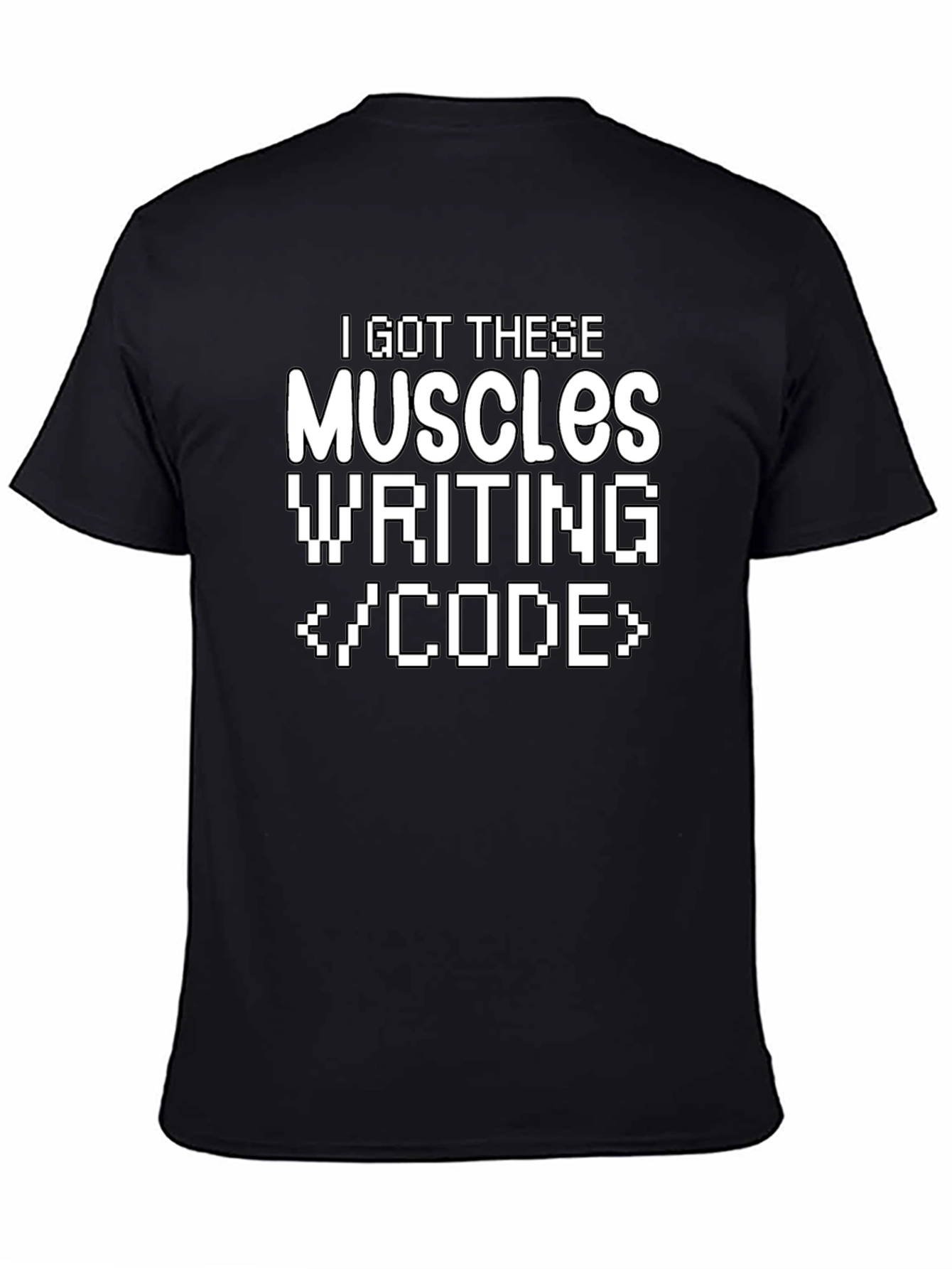 Code Muscles T-Shirt - Funny Programmer Tee