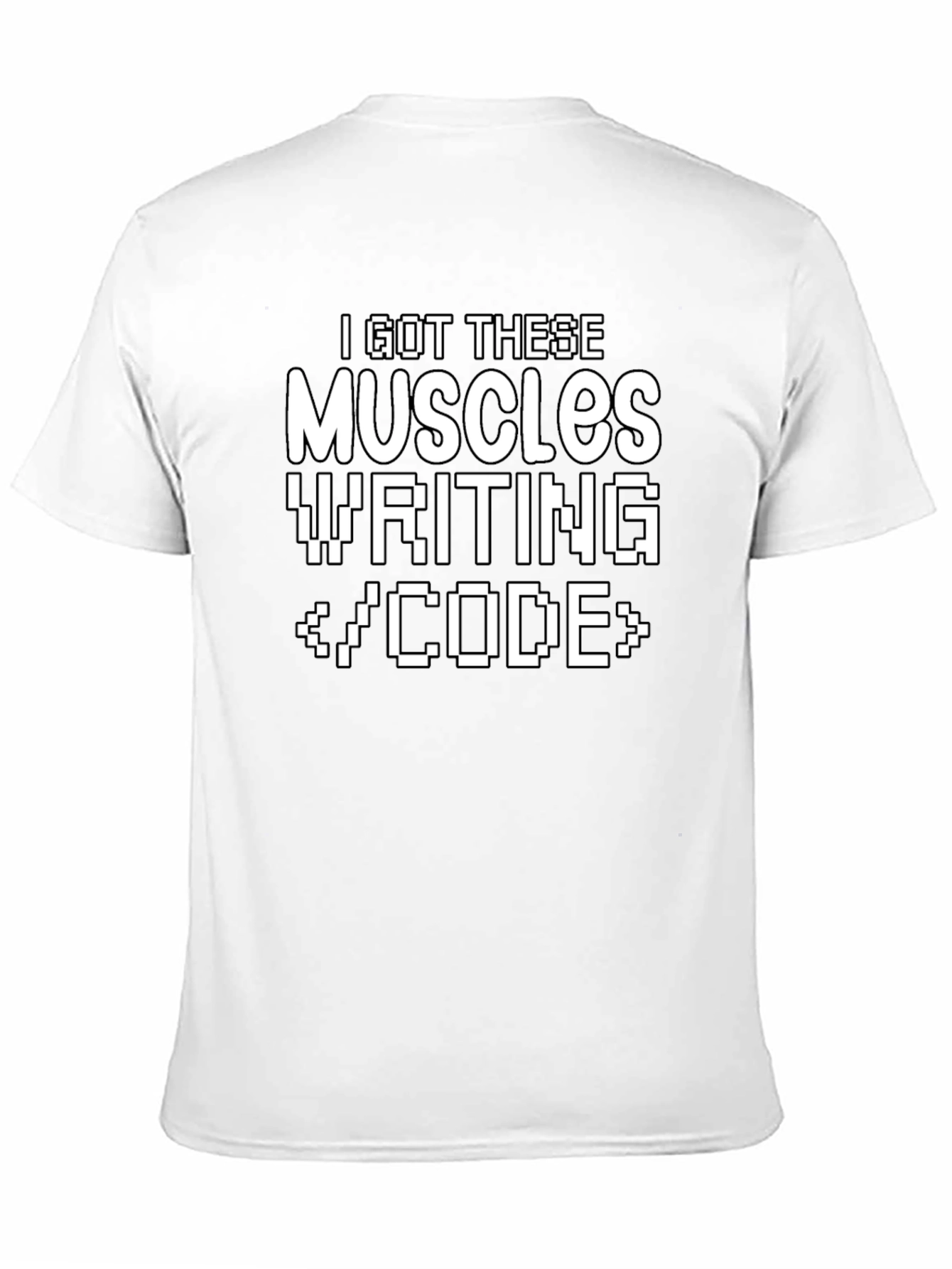 Code Muscles T-Shirt - Funny Programmer Tee