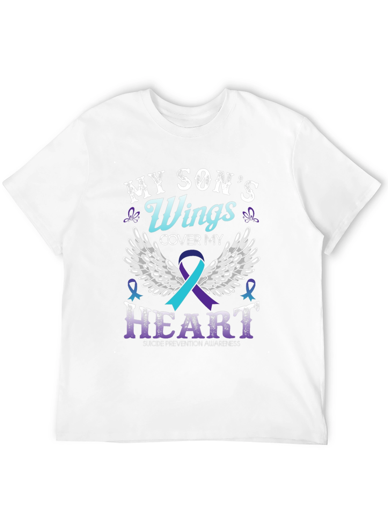 My Sons Wings Suicide Prevention Awareness T-Shirt