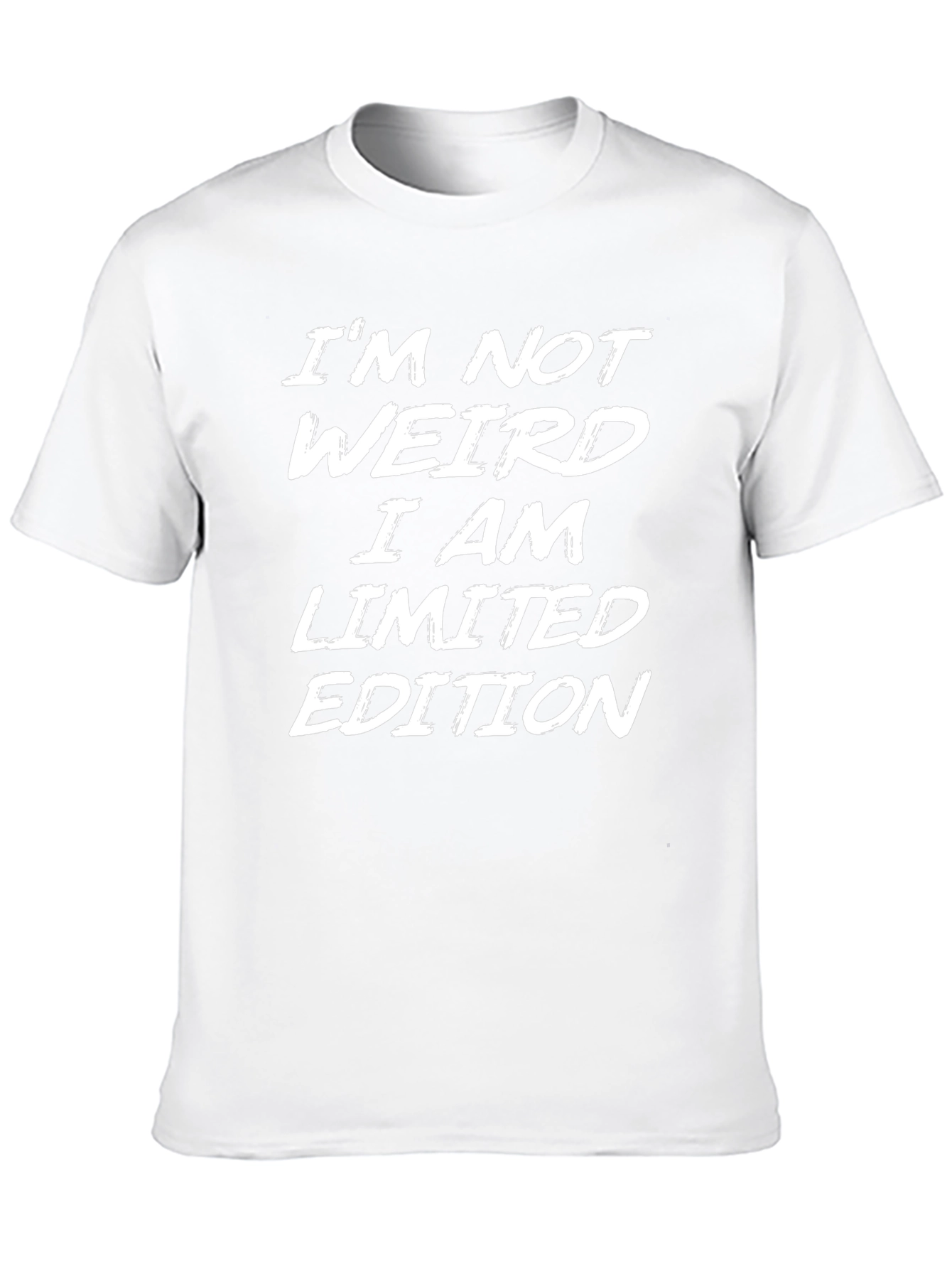Im Not Weird Im Limited Edition Black T-Shirt