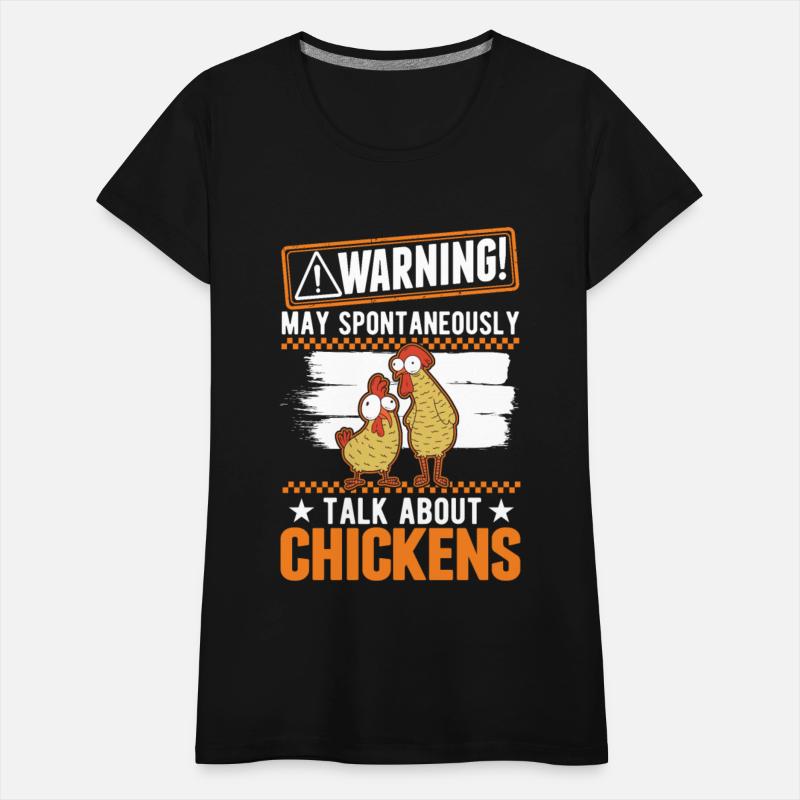 Warning Chickens Farmer Chicken