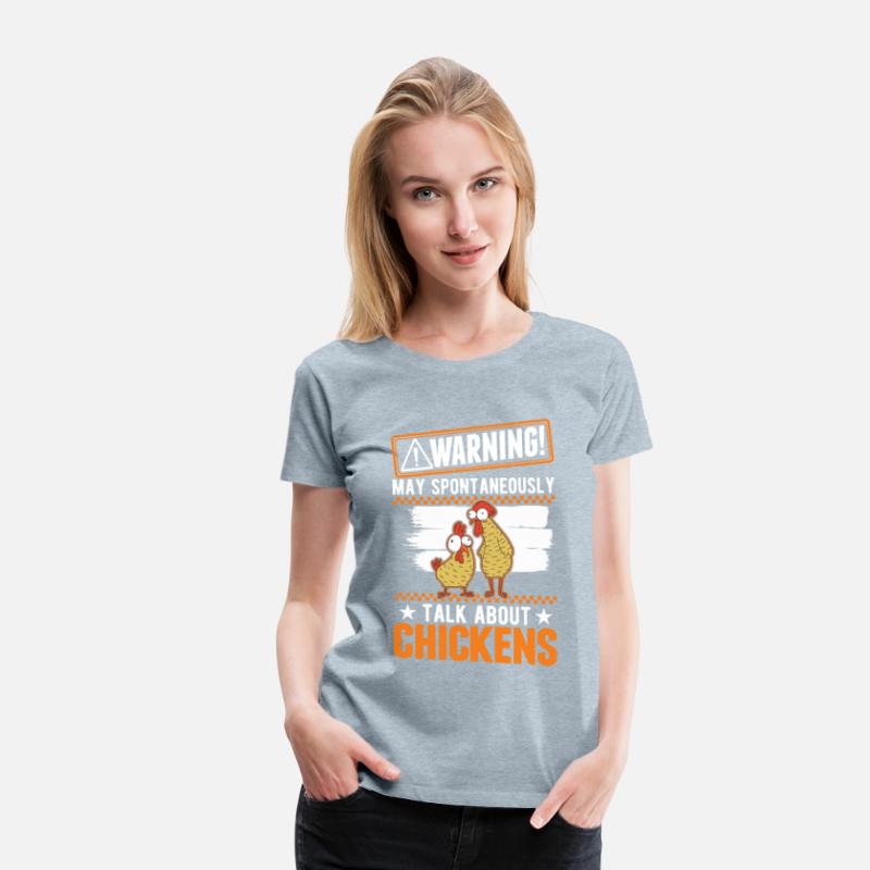Warning Chickens Farmer Chicken
