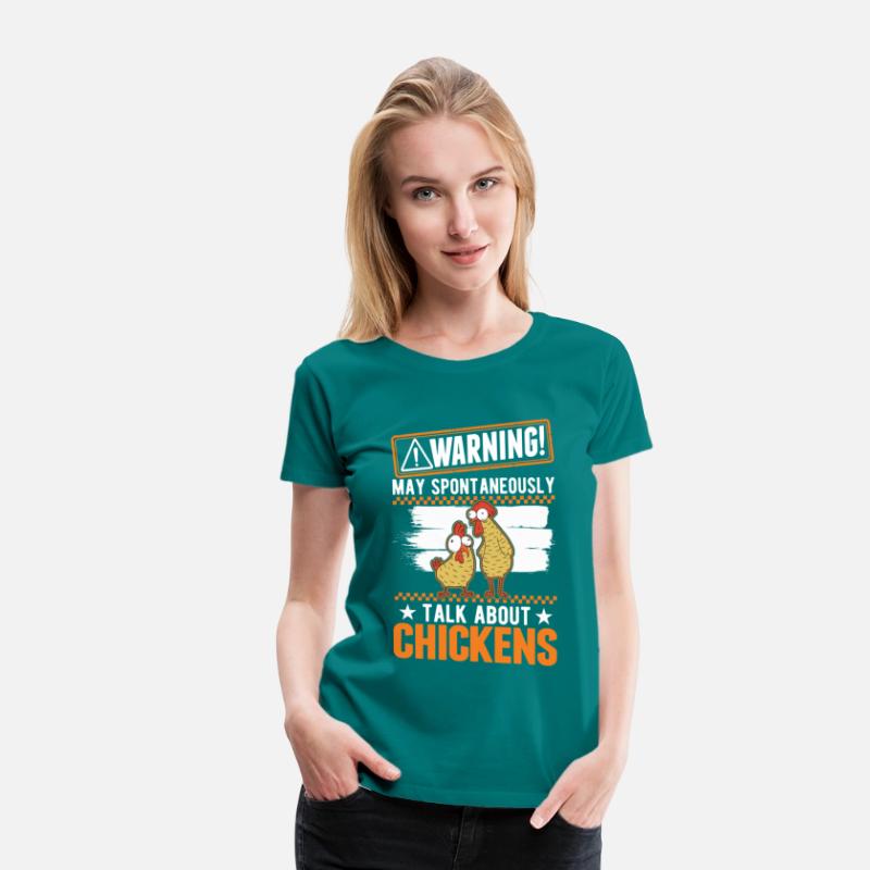 Warning Chickens Farmer Chicken