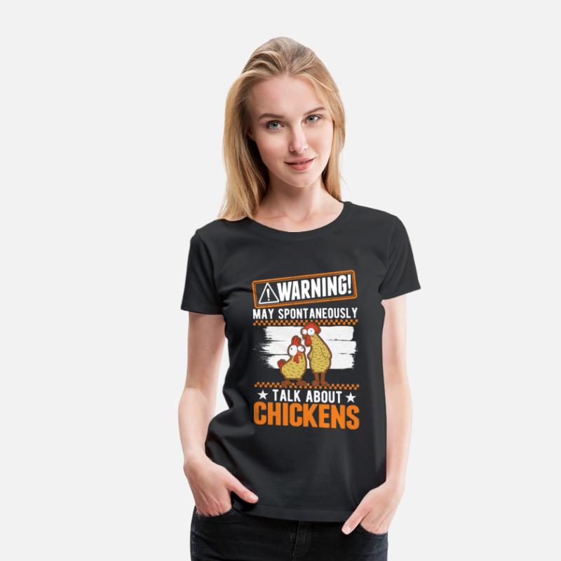 Warning Chickens Farmer Chicken