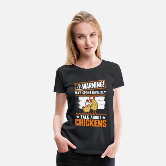Warning Chickens Farmer Chicken
