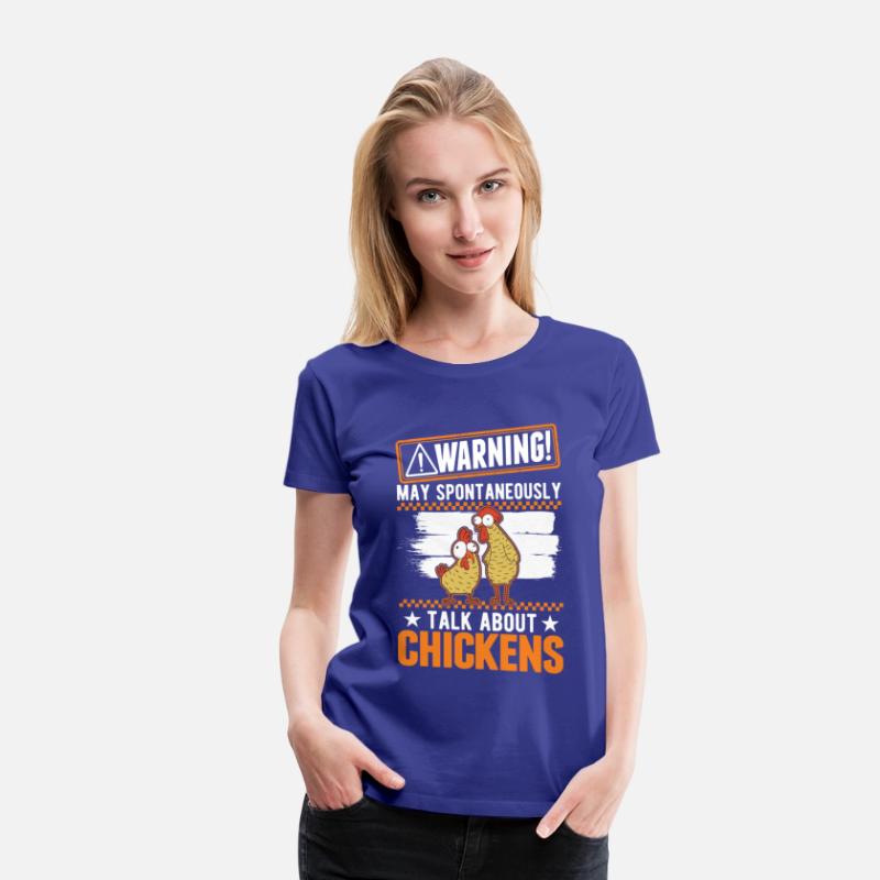 Warning Chickens Farmer Chicken