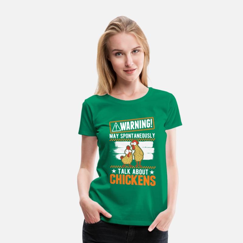 Warning Chickens Farmer Chicken