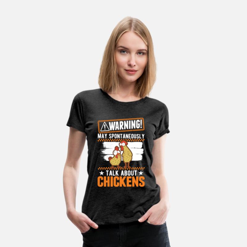 Warning Chickens Farmer Chicken