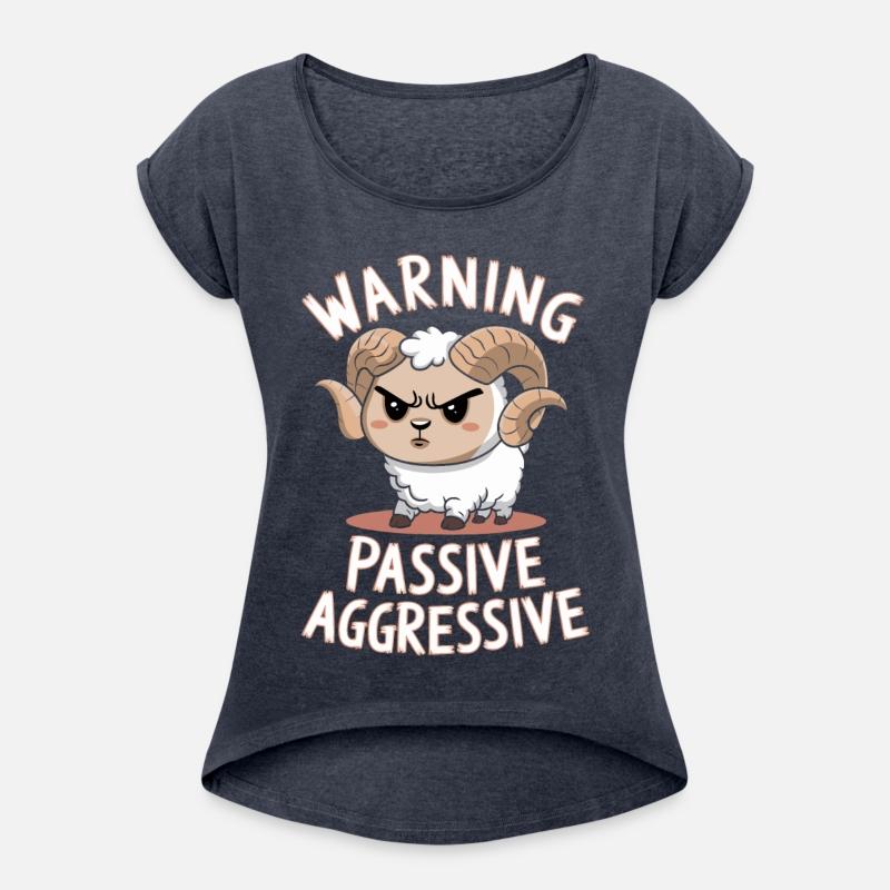 Warning Passive Aggressive Ram Character Fun