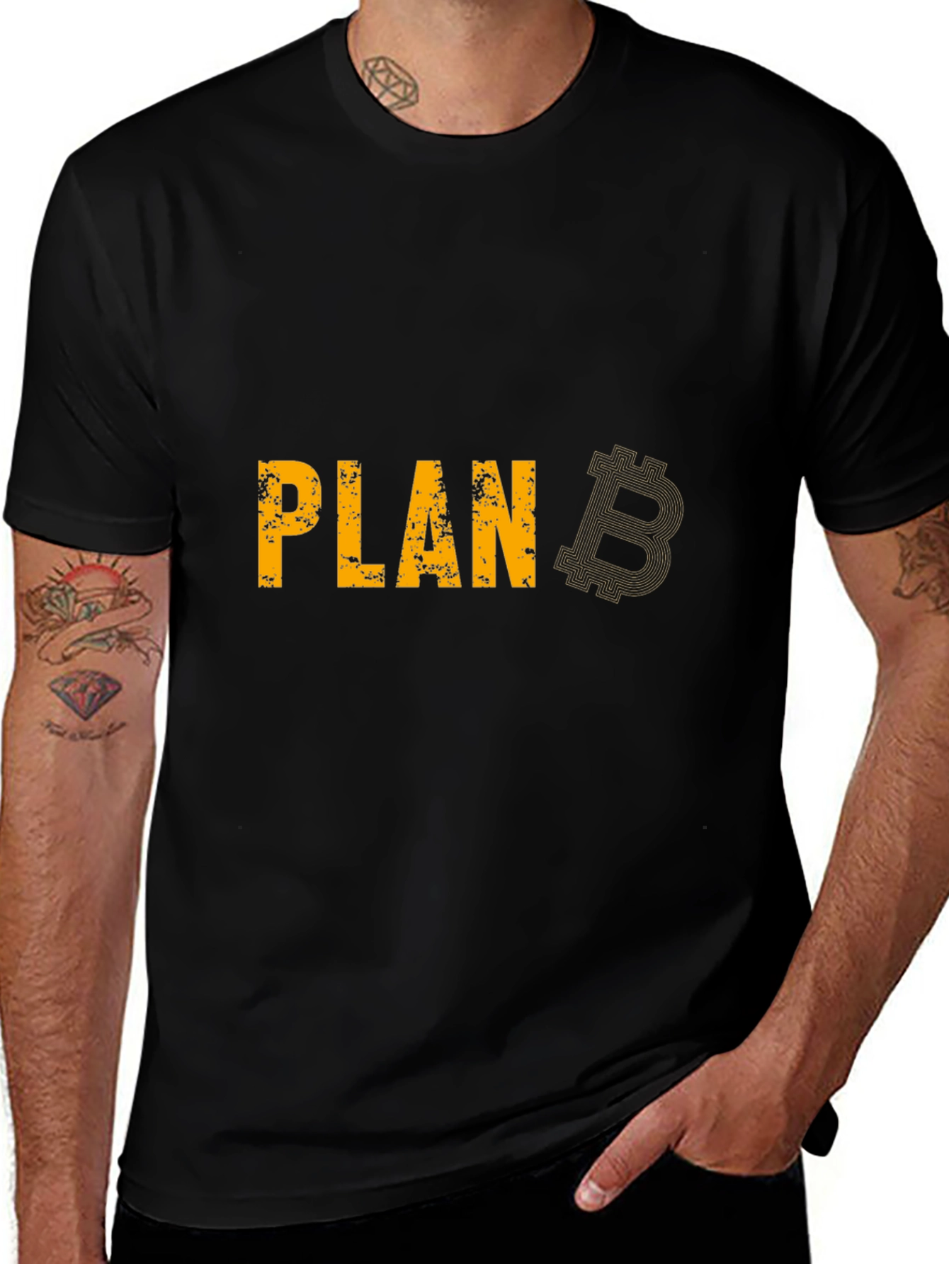 Plan B Bitcoin T-Shirt - Crypto HODL Tee